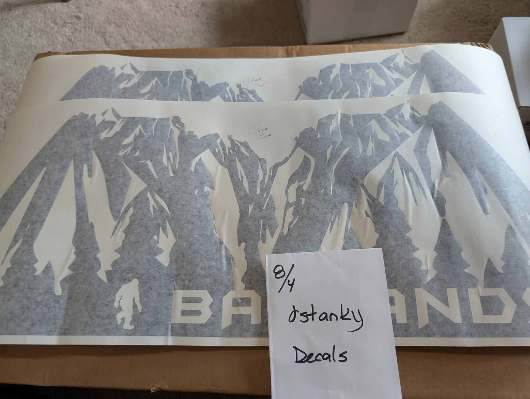 Ford Bronco For Sale - Bronco Badlands Rear Side Window Graphics PXL_20260804_150321493