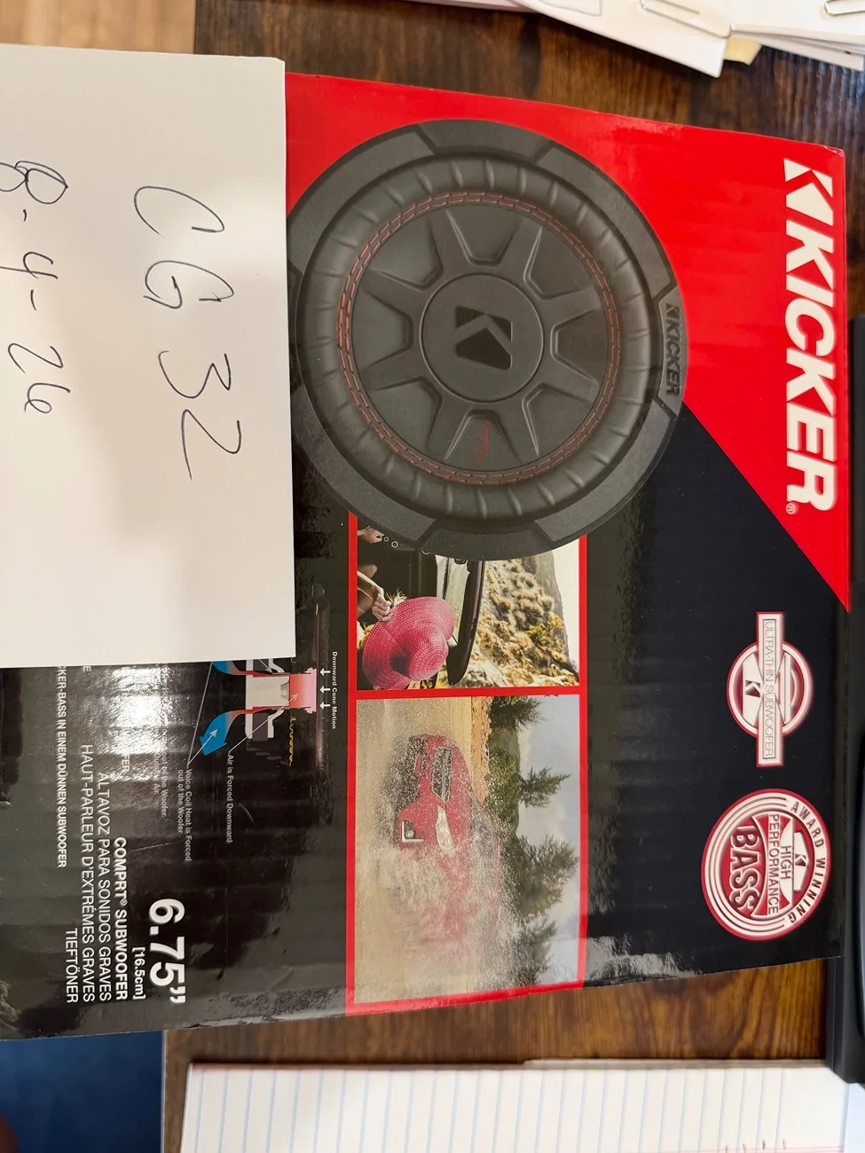 Ford Bronco Kicker 6.75” sub $65 shipped IMG_6362
