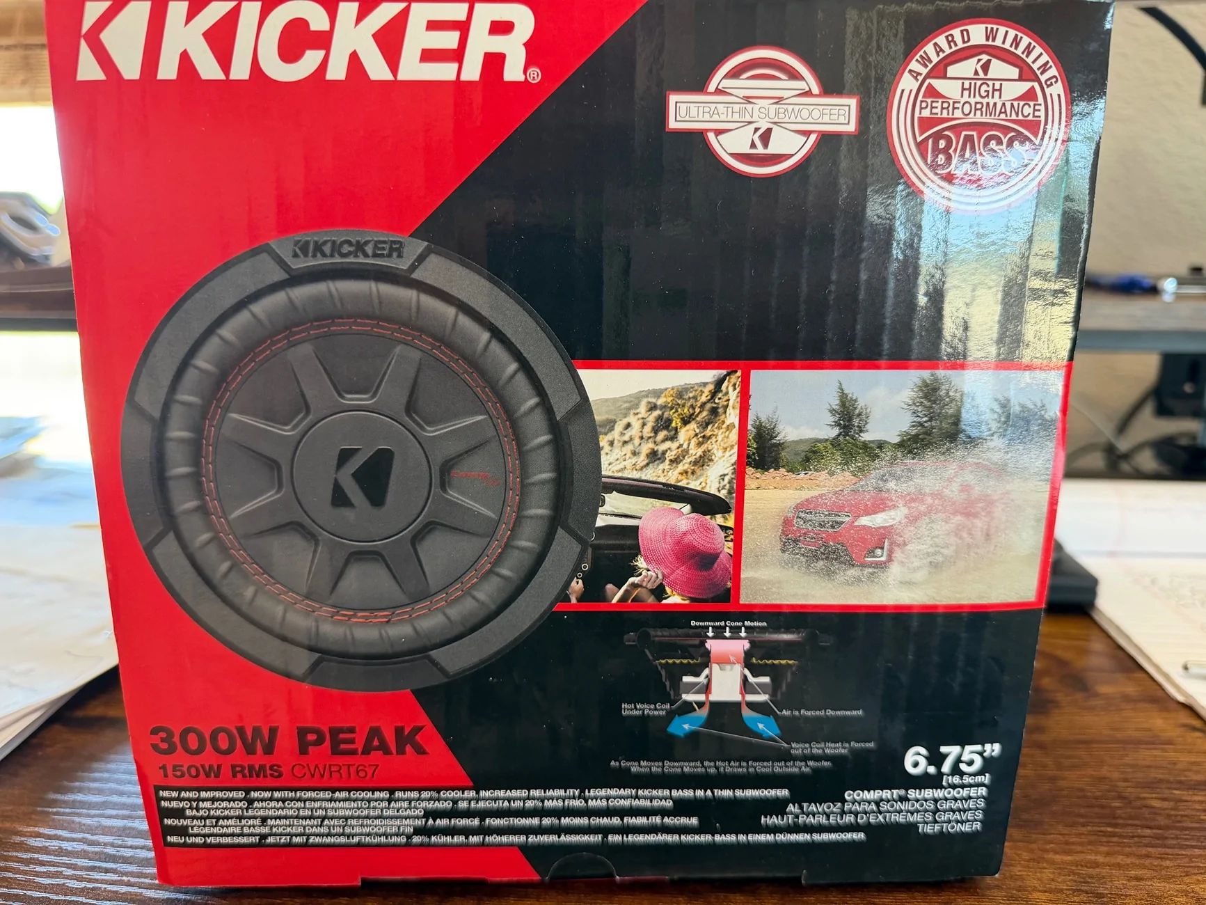 Ford Bronco Kicker 6.75” sub $65 shipped IMG_6358