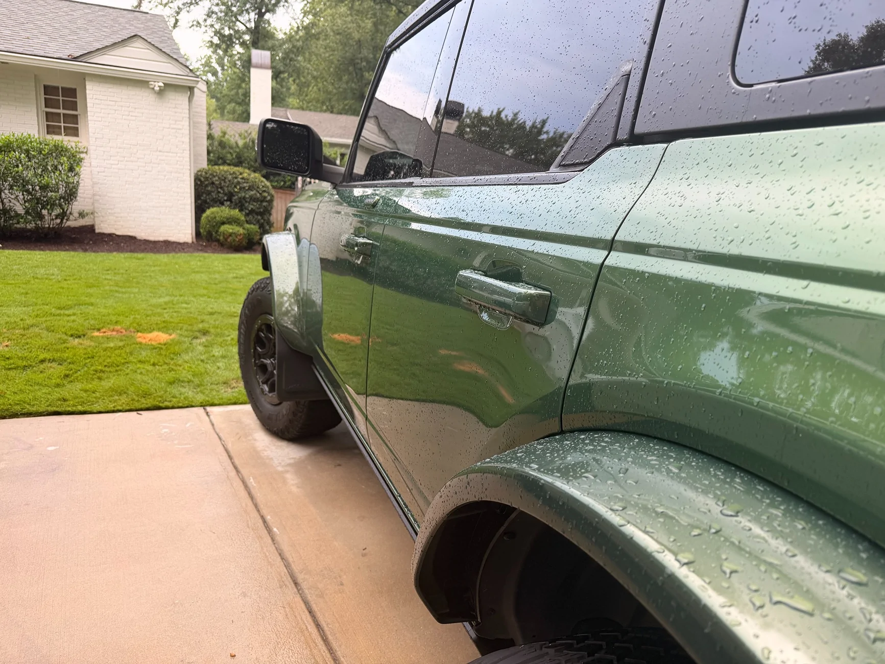 Ford Bronco Painted Fender Flares - Paint Finish vs. Body IMG_5044