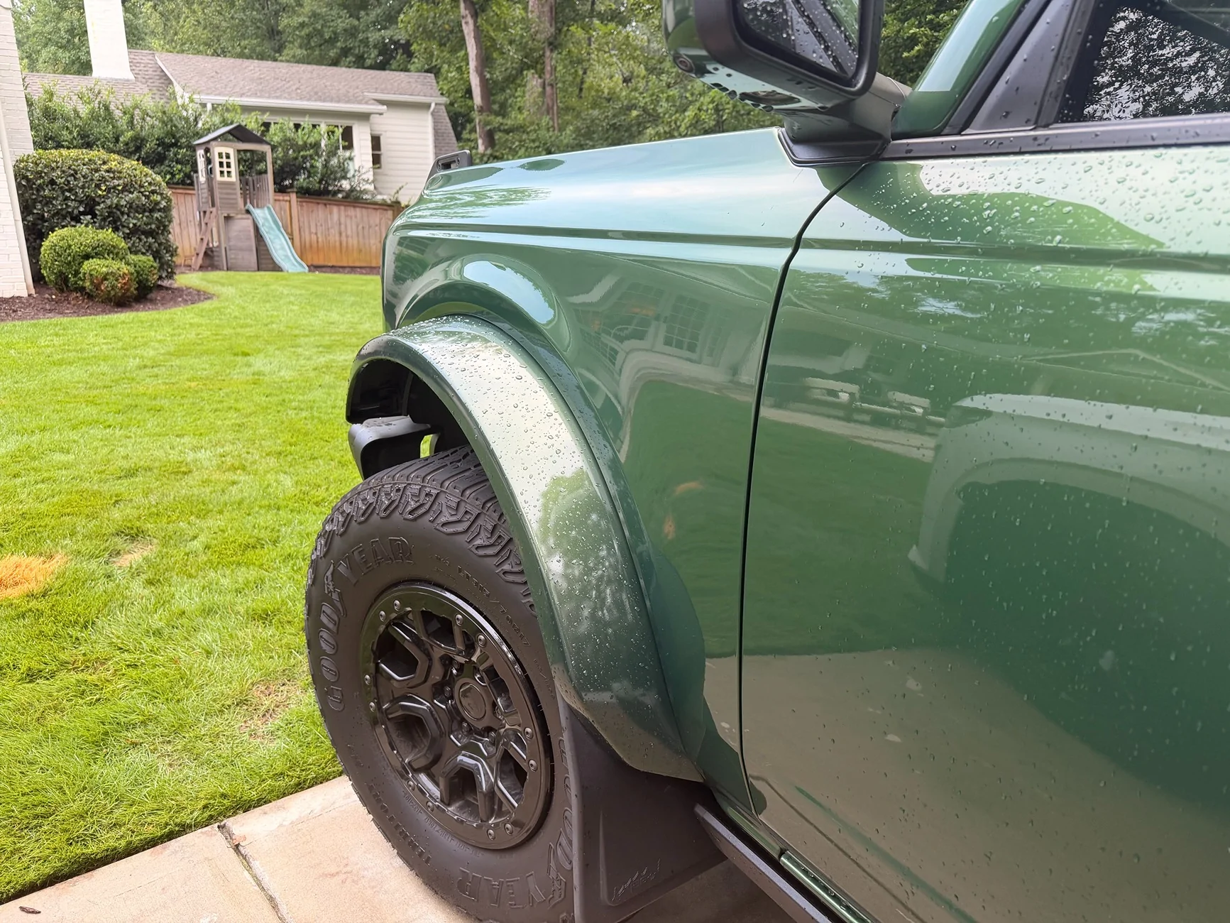 Ford Bronco Painted Fender Flares - Paint Finish vs. Body IMG_5046