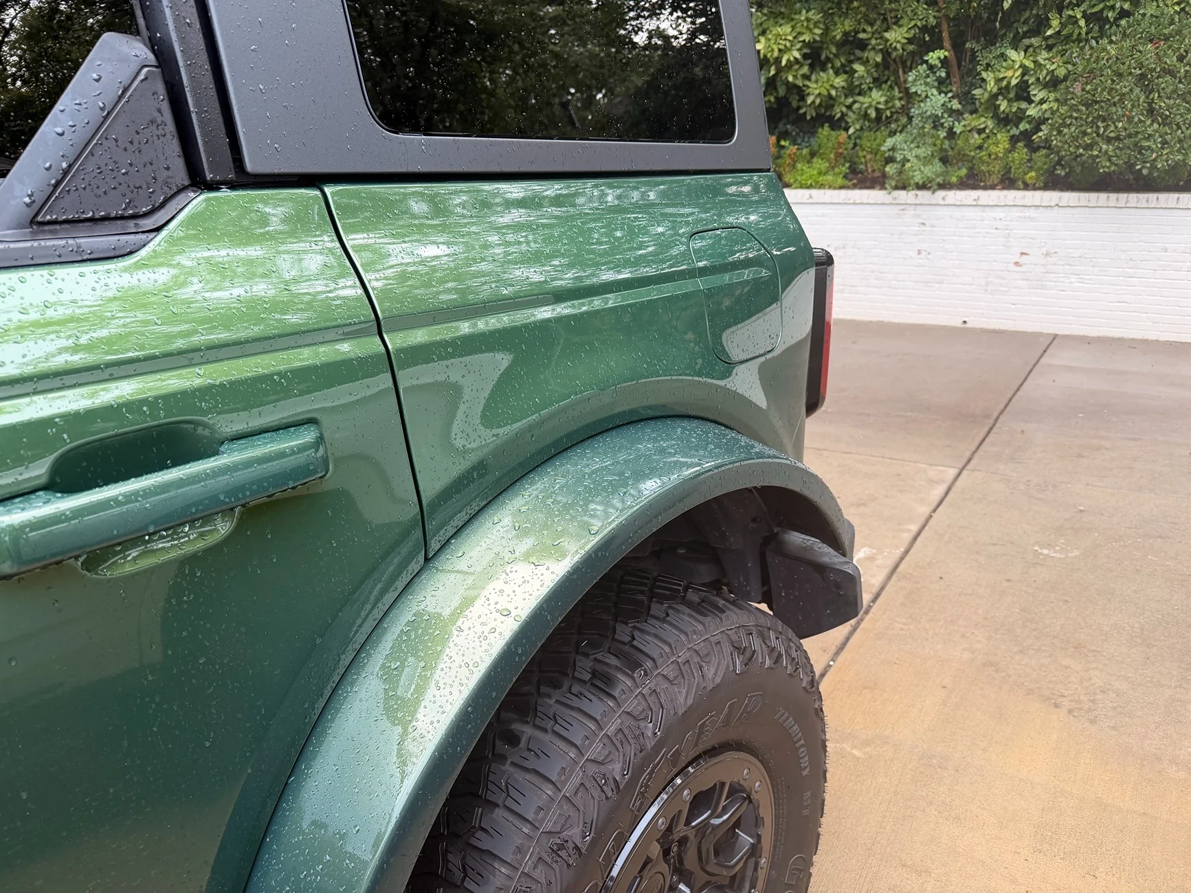 Ford Bronco Painted Fender Flares - Paint Finish vs. Body IMG_5048