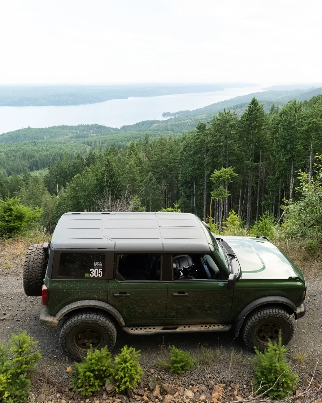 Ford Bronco WA Olympic Peninsula Forest Exploring DSCF0710