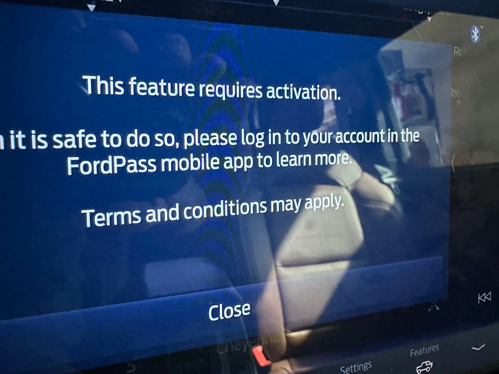 Ford Bronco Ford offering Navigation after trial - is it worth it? IMG_7299