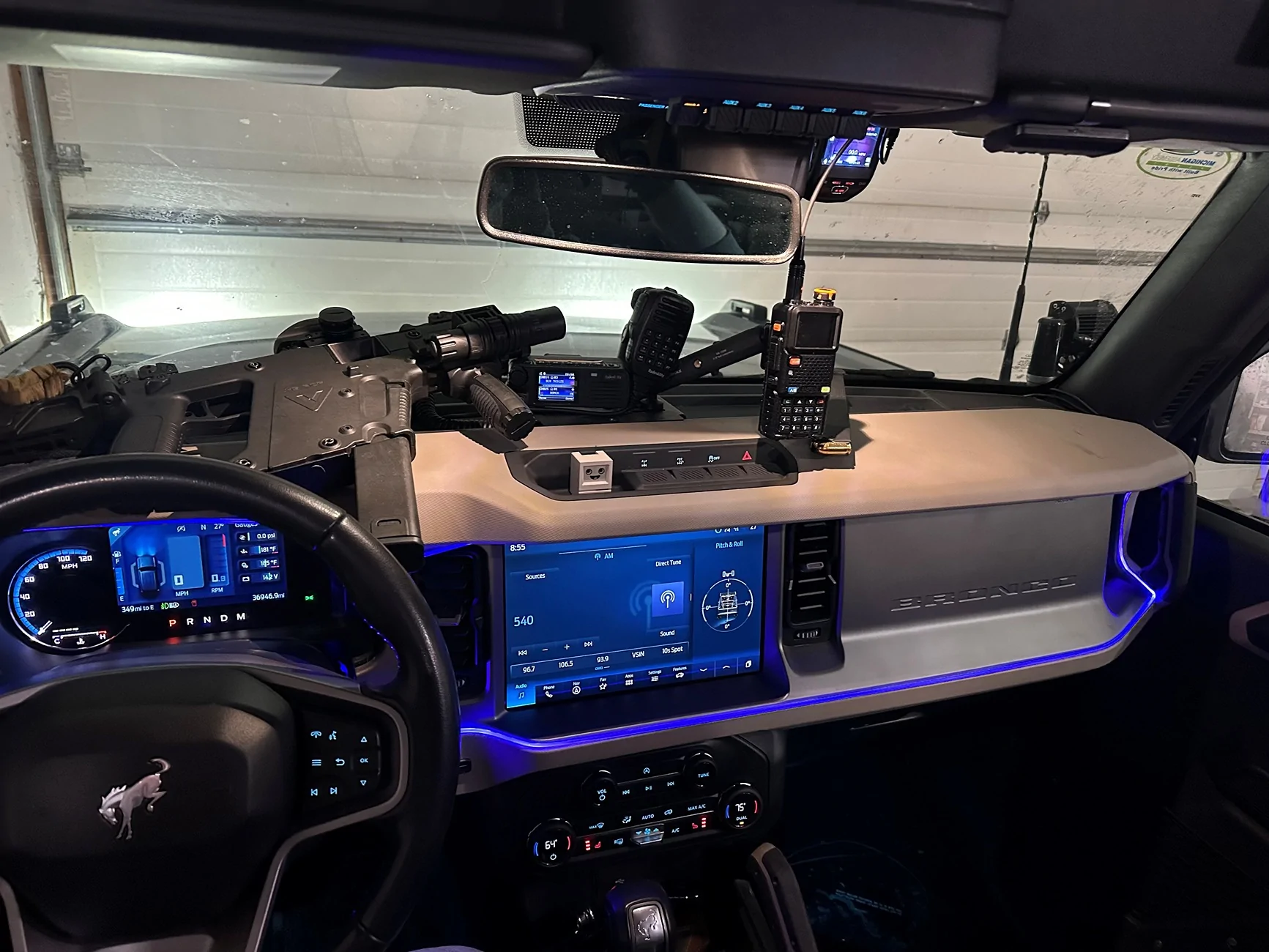 Ford Bronco GRMS radios 3