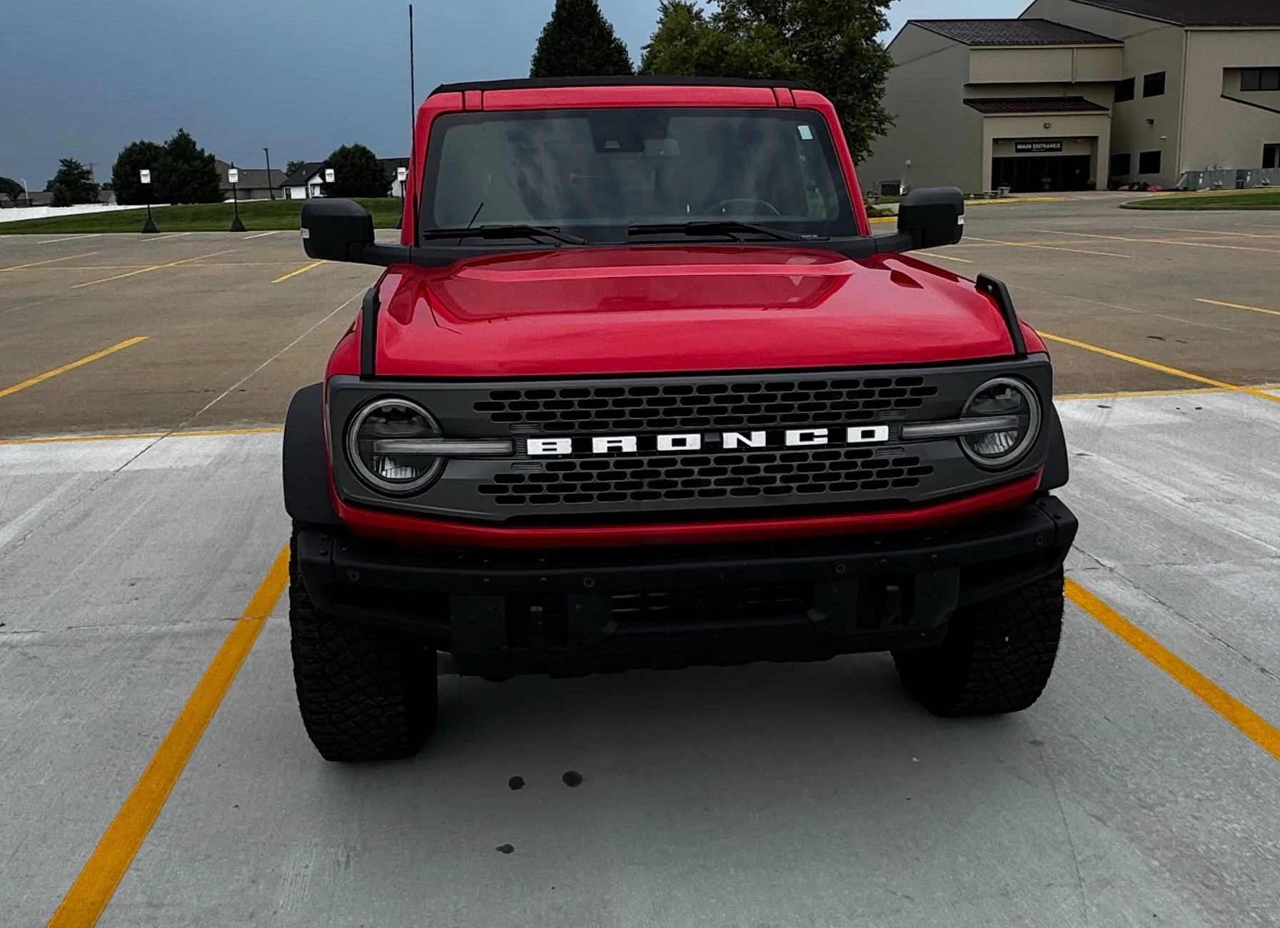 Ford Bronco FS: 2024 Bronco Badlands 4D Low Miles | 2.7L V6 | Sasquatch | 334A Lux | Race Red | Upgraded Audio | $50,000 IMG_5532