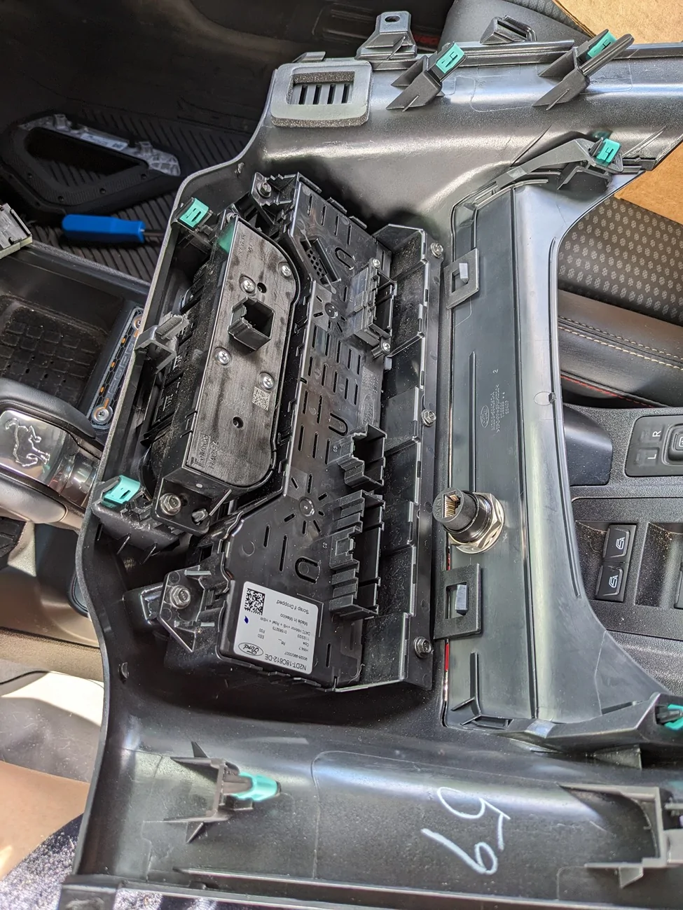 Ford Bronco Very Clean Midland MXT575 GMRS Radio Install with Mountains2Metal Bracket and 67 Designs Mic Mount PXL_20260803_144438154