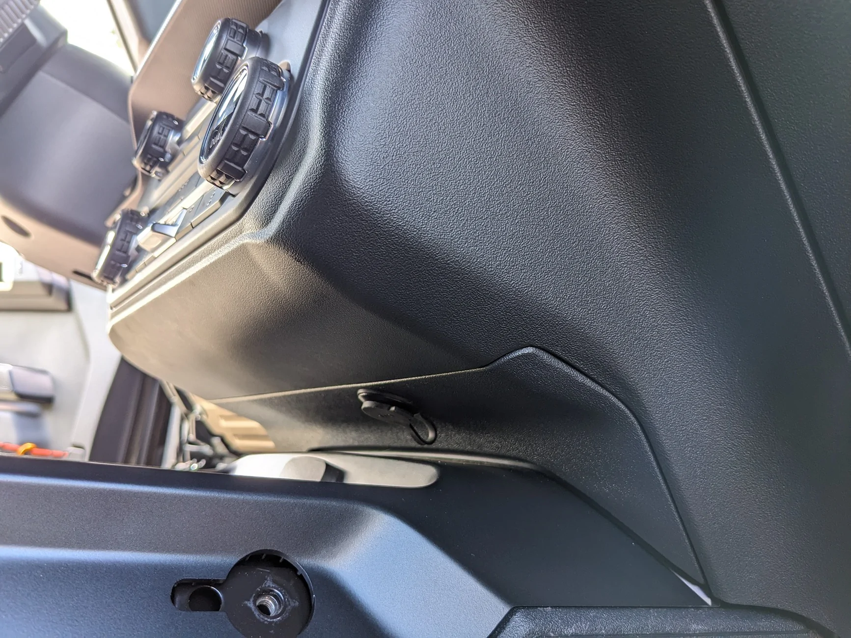 Ford Bronco Very Clean Midland MXT575 GMRS Radio Install with Mountains2Metal Bracket and 67 Designs Mic Mount PXL_20260803_145813898