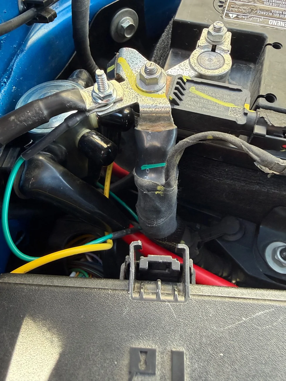 Ford Bronco Hidden winch mount with Warn Evo 12-S IMG_0098