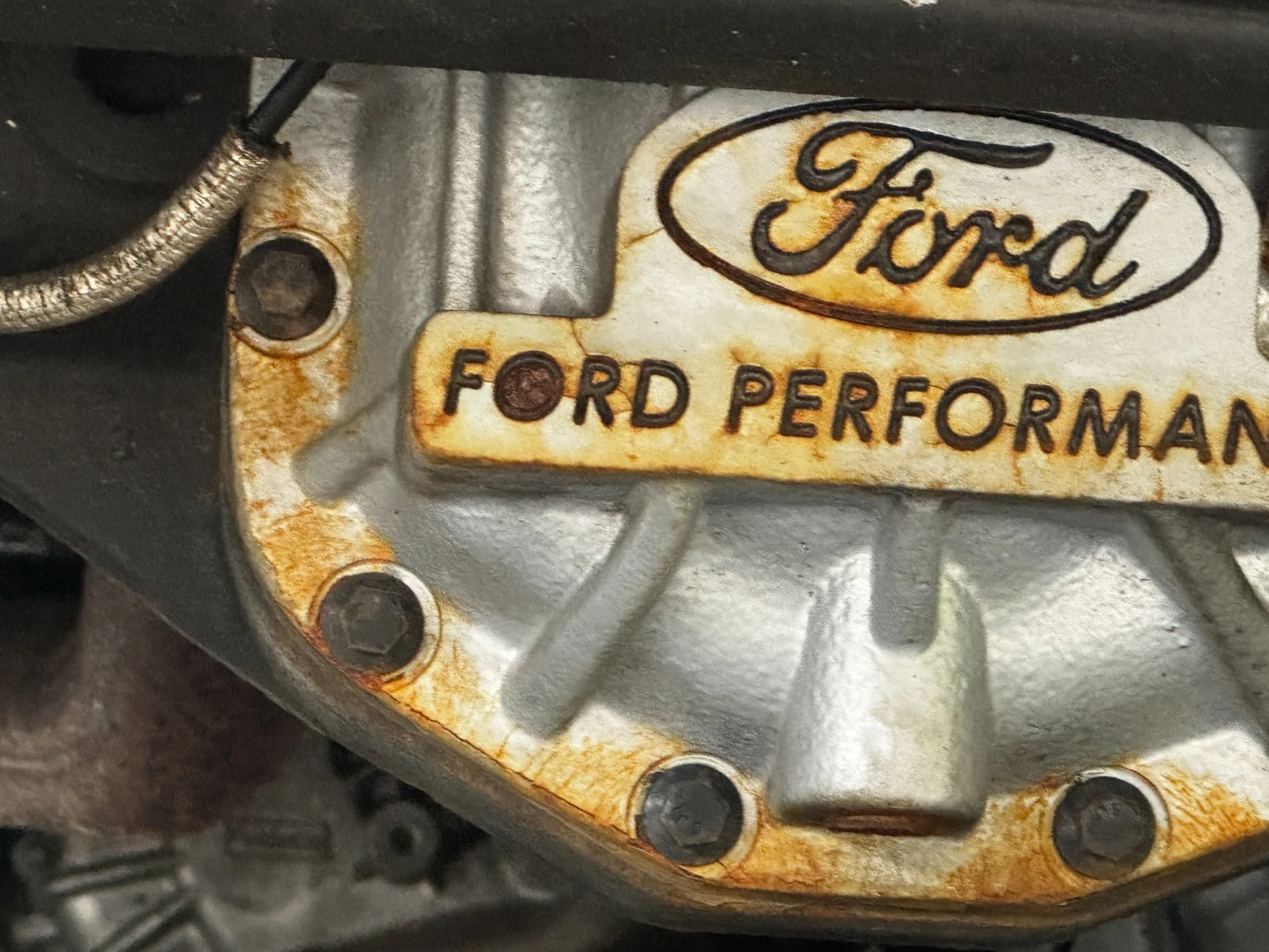 Ford Bronco Ford Performance Rear Differential Cover Installed Impressions IMG_0977