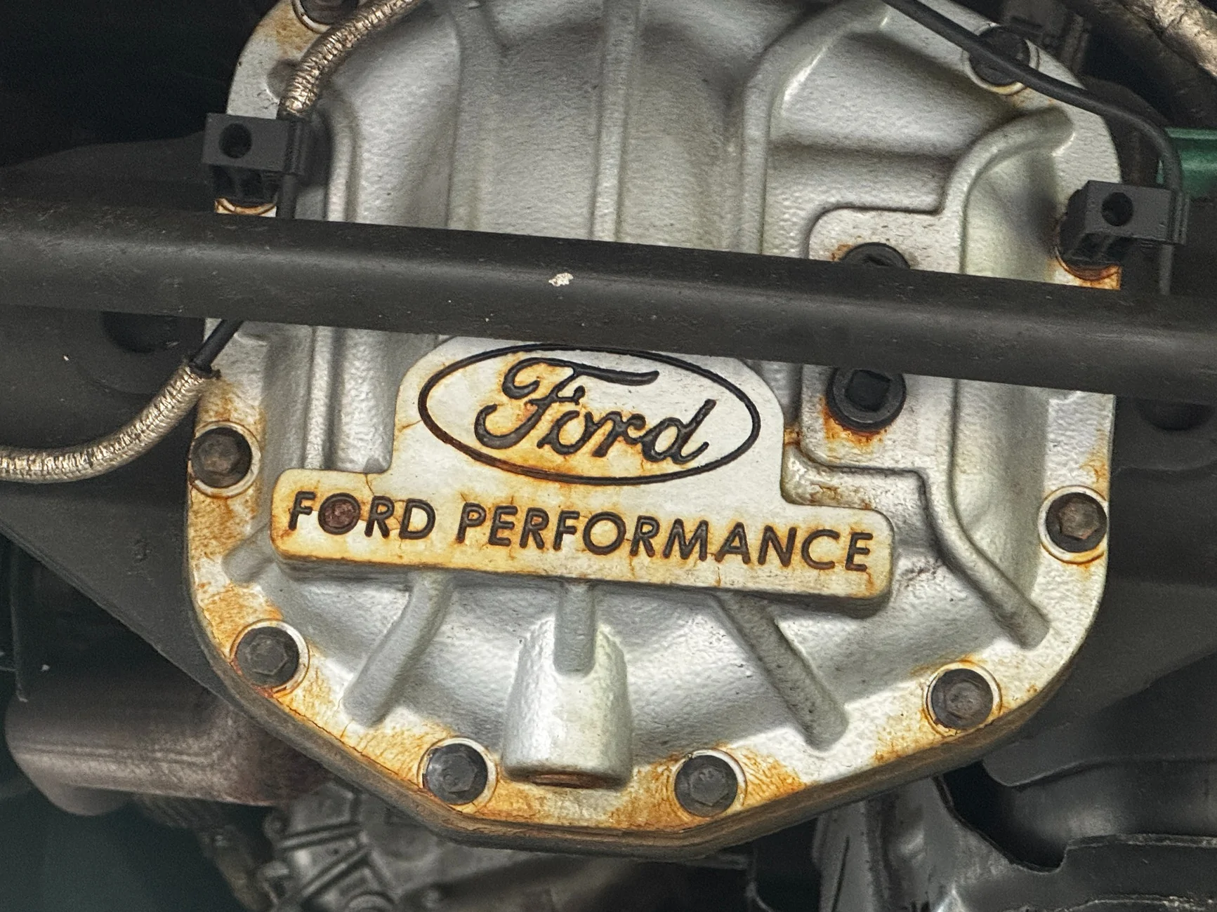 Ford Bronco Ford Performance Rear Differential Cover Installed Impressions IMG_0975