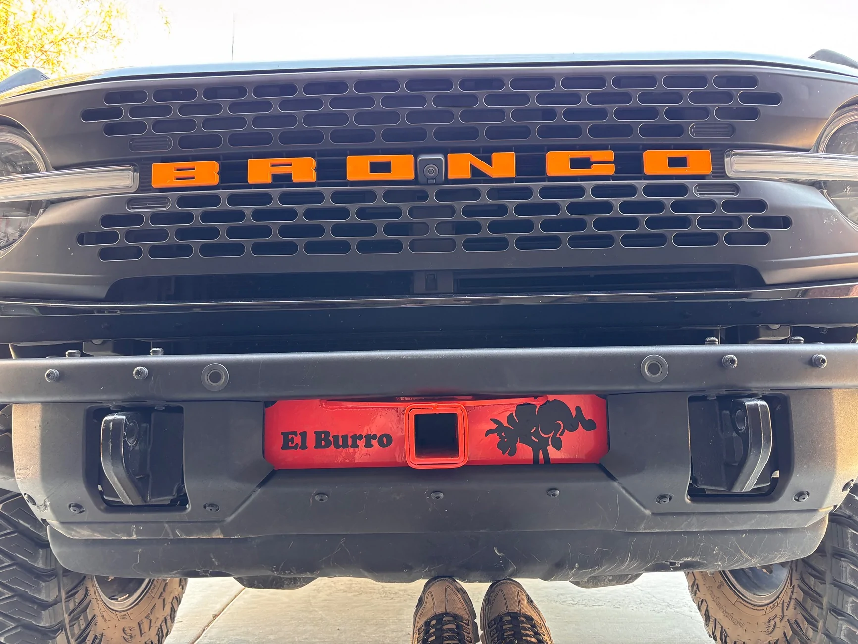 Ford Bronco Front receiver IMG_5220