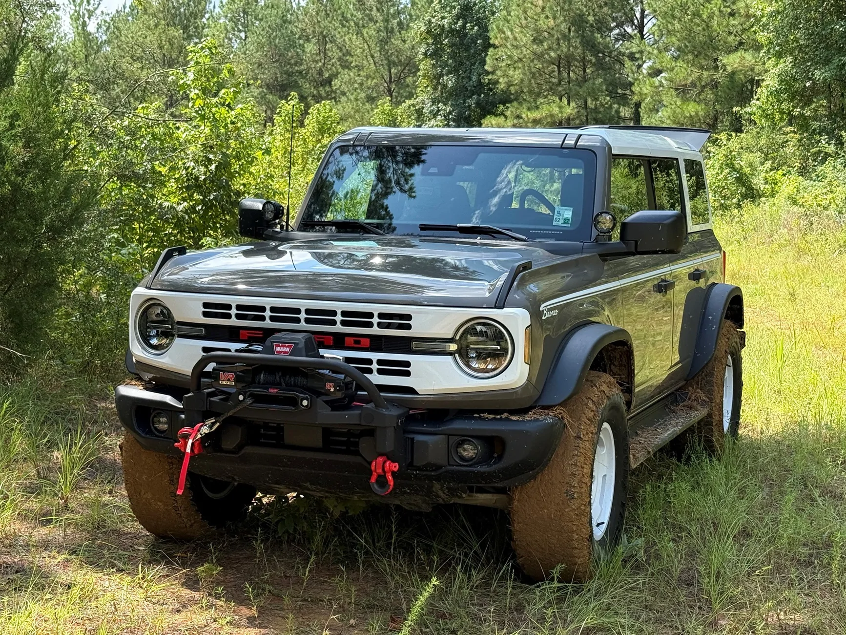 Ford Bronco Winch recommendations for capable bumper Bronco Winch 8-8-26