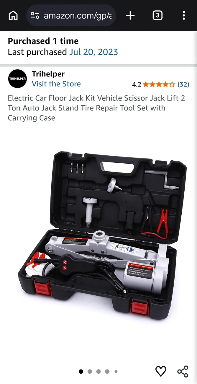 Ford Bronco Will the Factory Jack handle the Sasquatch Package?  What Jack options do people have? Screenshot_20260810_130405_Chrom