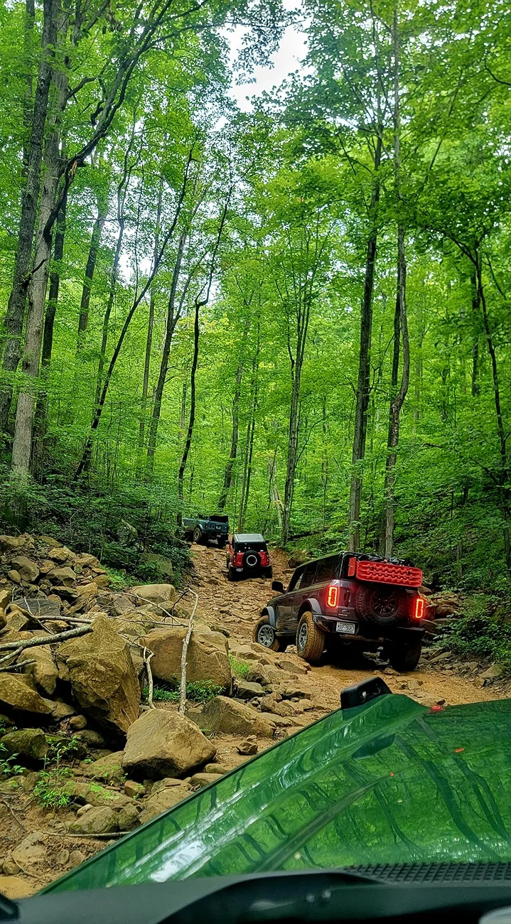 Ford Bronco Half summer Rock offrodeo run 8/9/26 20260809_092343