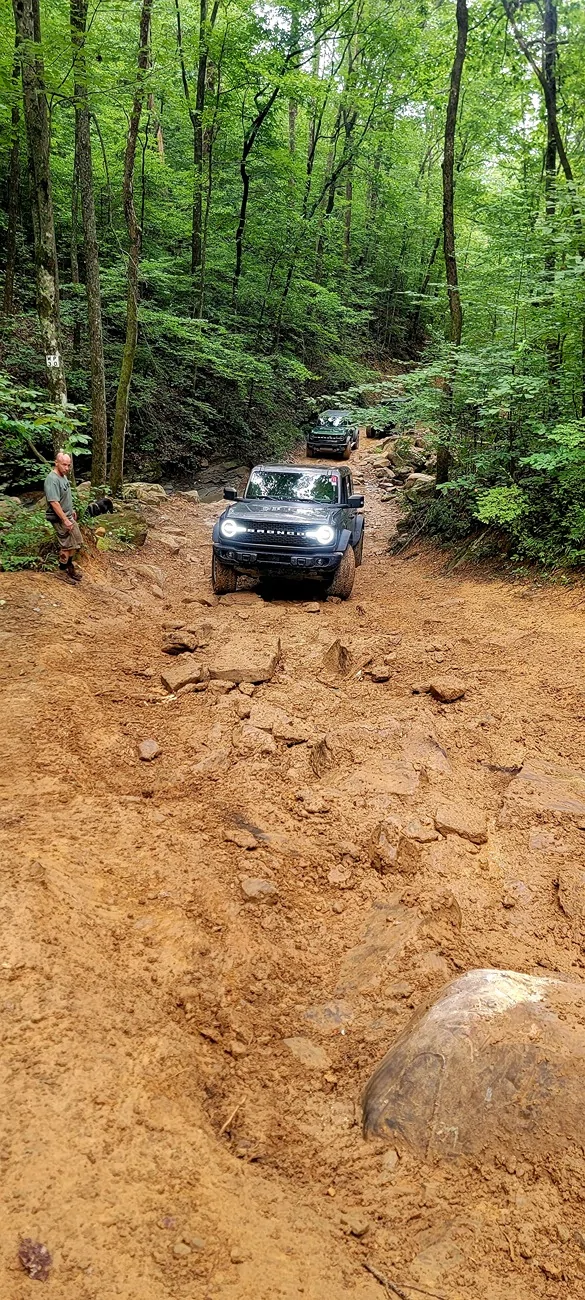Ford Bronco Half summer Rock offrodeo run 8/9/26 20260809_093820
