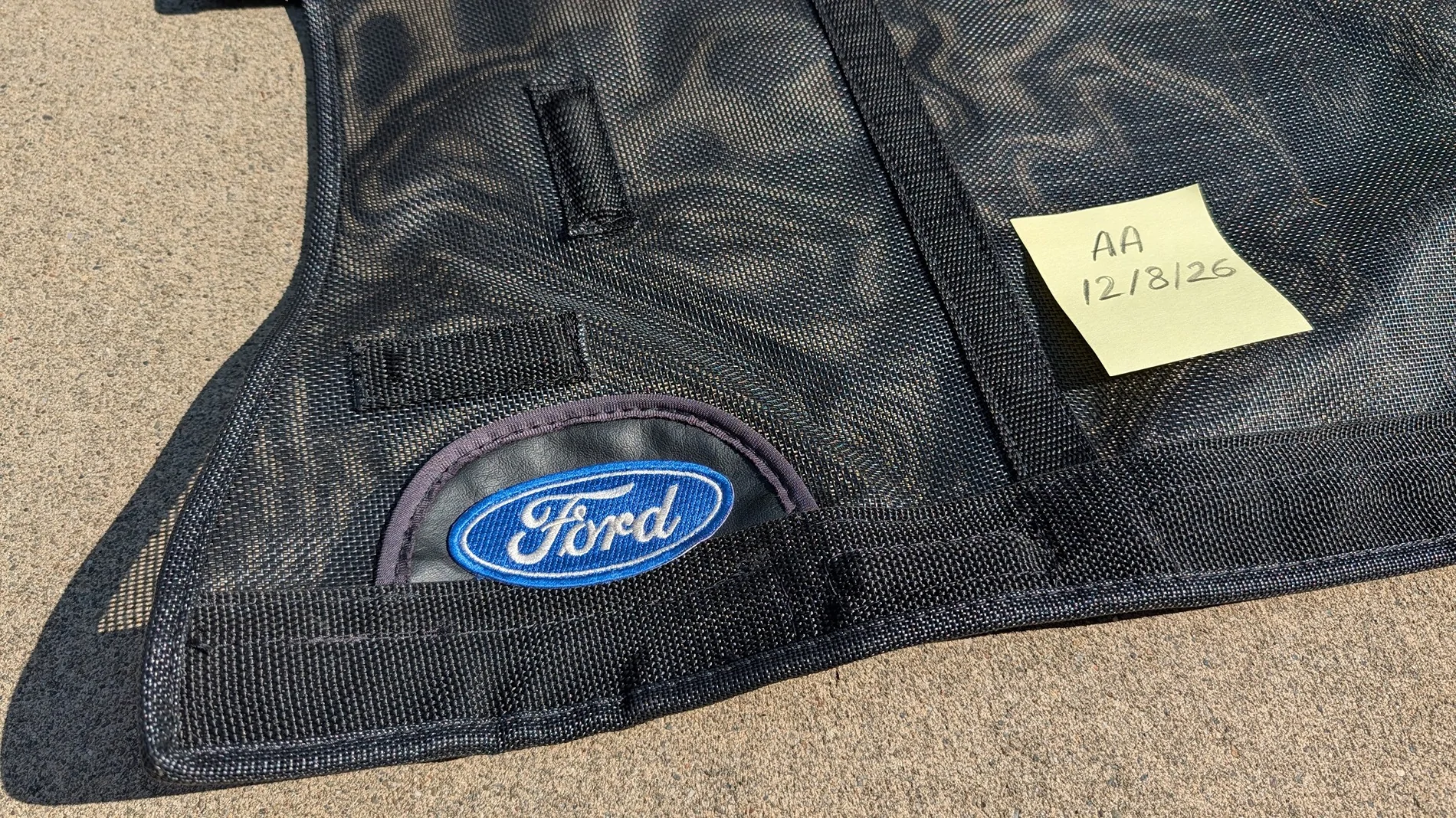 Ford Bronco JTops 2021–2026 Ford Bronco 2 Dr Bimini Mesh Sun Shade Top (Black) PXL_20260812_170112439