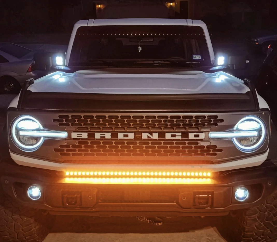 Ford Bronco Capable Bumper After Dark: See the 40" SLIM in Action Screenshot 2026-08-12 at 3.23.18 PM