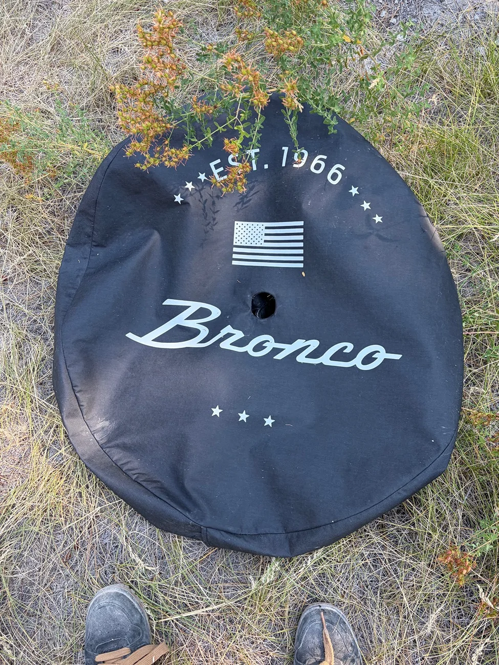 Ford Bronco (PENDING )Bronco Spare Wheel Cover 35" (You Pay Shipping) IMG_0977