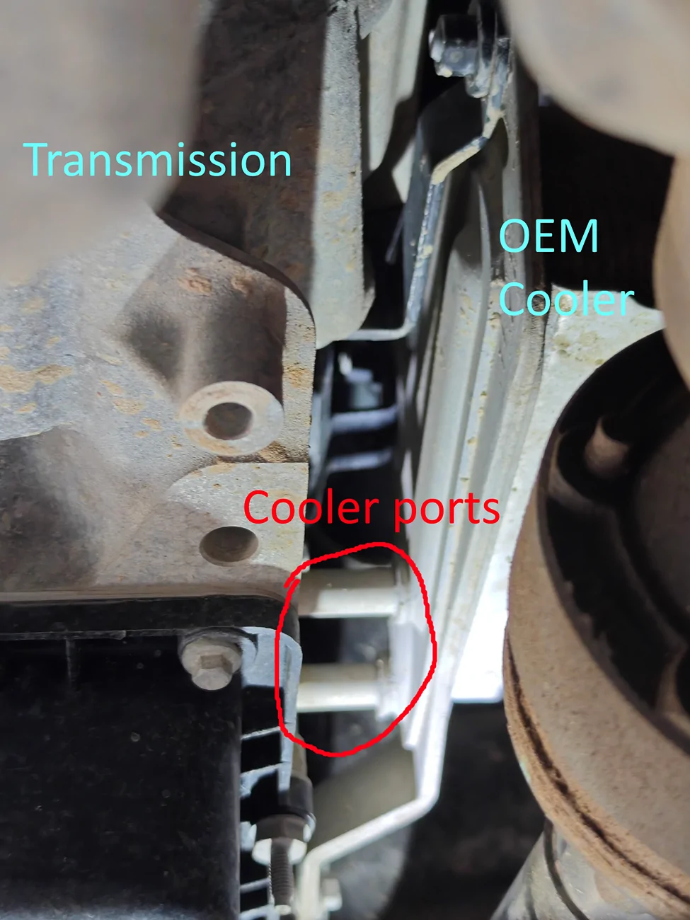 Ford Bronco Tru-Cool Transmission Cooler installed 1786709795179-ks