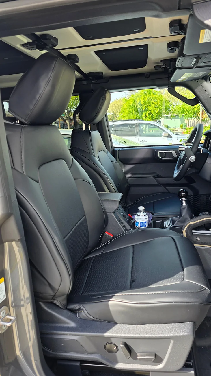 Ford Bronco Seat Cover Options - Cosmetic + Functional 20260313_161733