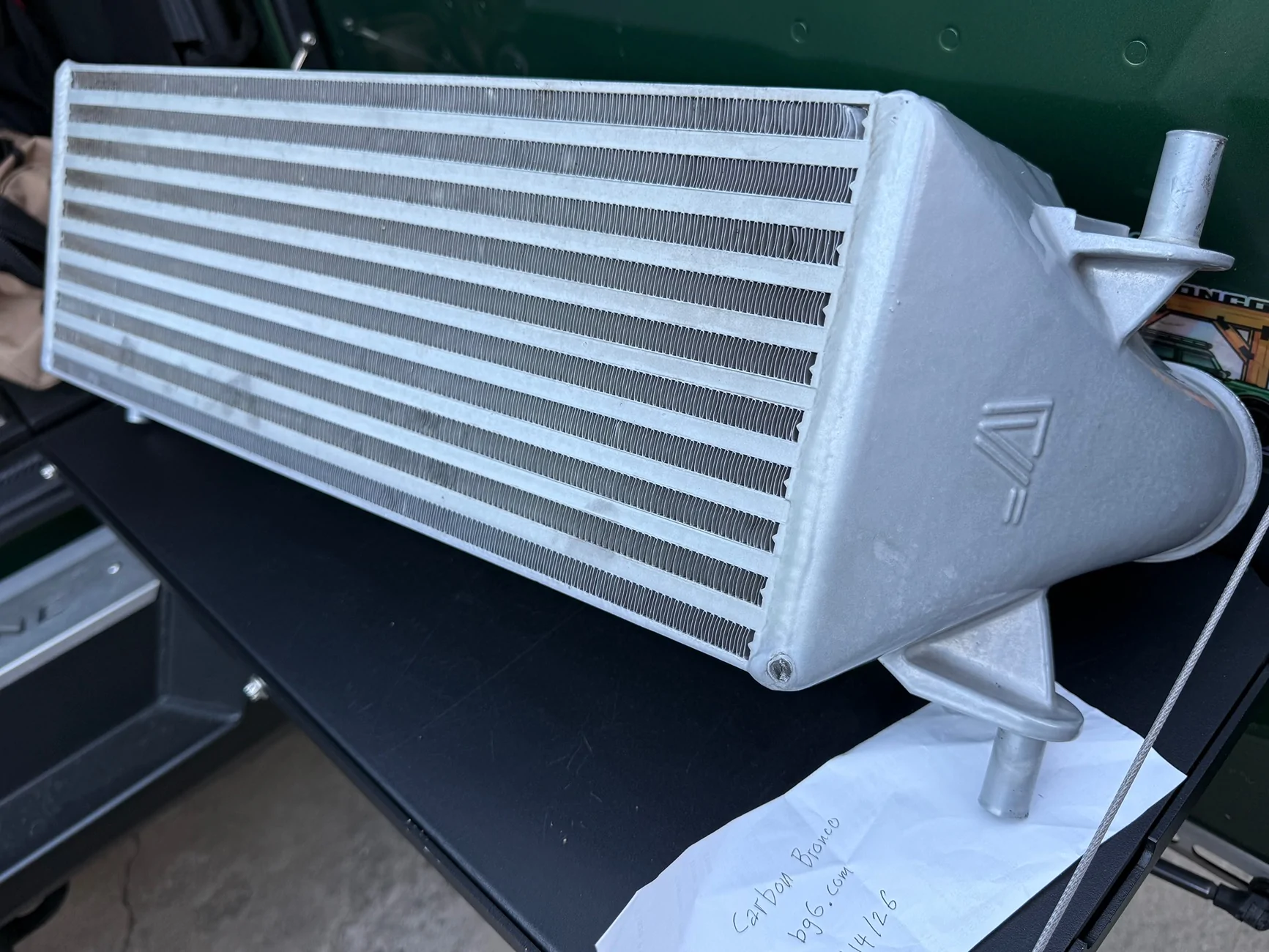 Ford Bronco CVFab intercooler socal IMG_4530