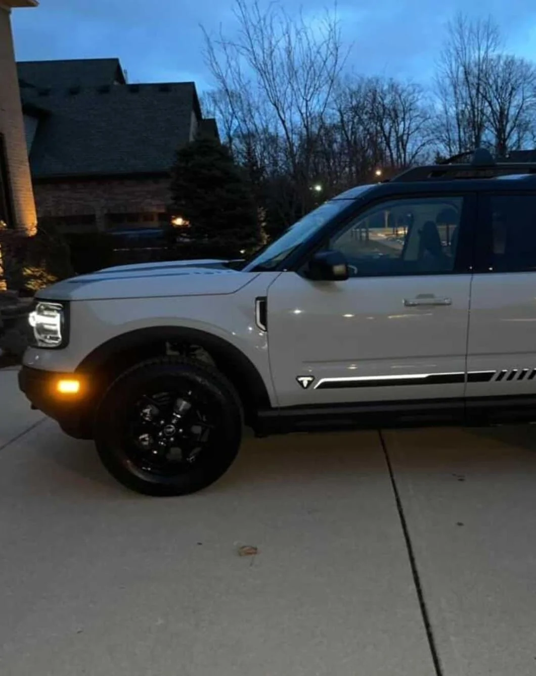 Ford Bronco 2 door fastback top DOES fold back! Lightning Blue First Edition Bronco With Graphics SmartSelect_20210118-001620_Instagram