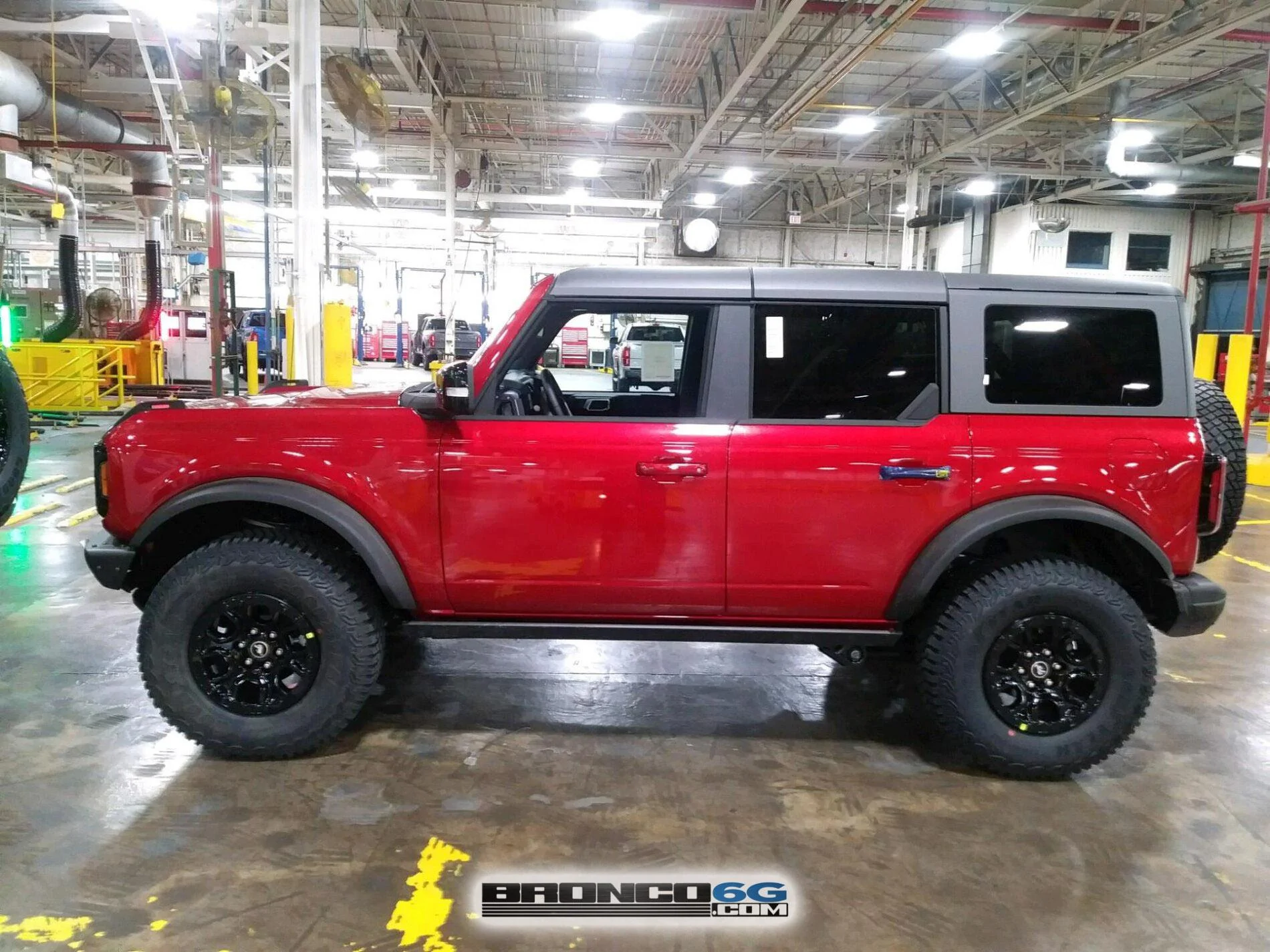 Ford Bronco Ordered my Bronco and it was easy! 9 - Rapid Red Wildtrak 4 door Bronco 2- Factory Production Plant
