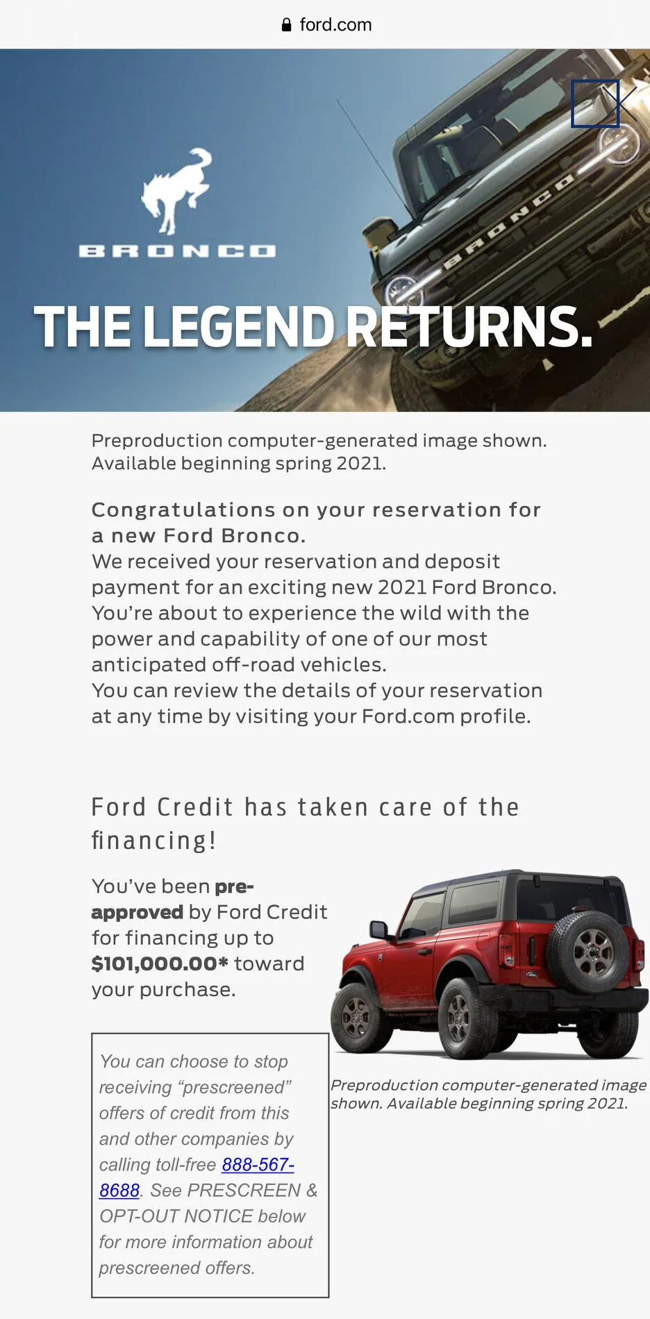 Ford Bronco Order Price Vs MSRP 1BBF2CBA-5C1A-4077-B20F-9E4F41135F25