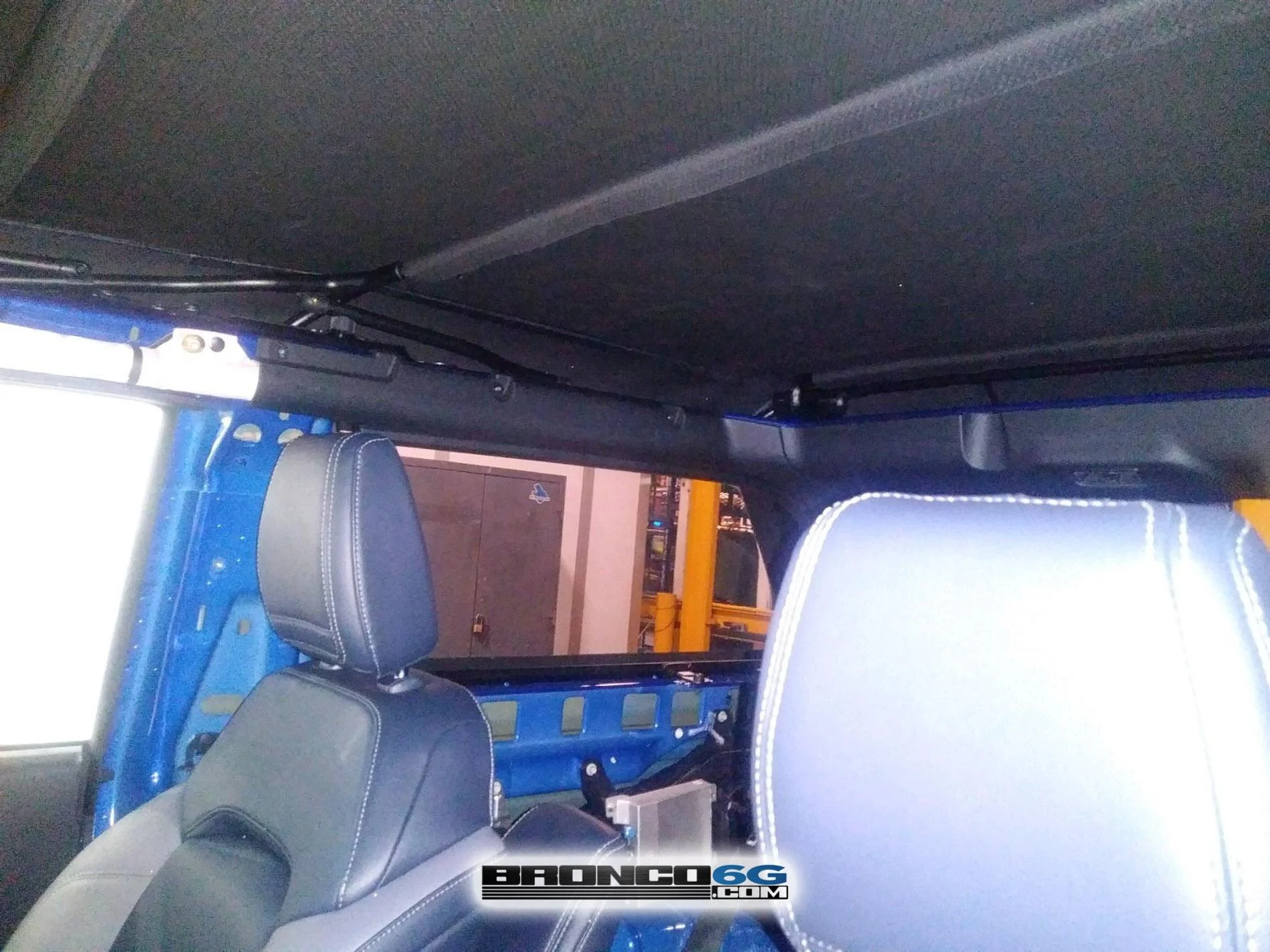 Ford Bronco 2 Door Soft Top Design Different Than 4 Door? 2021 Bronco Fastback Top Interior 1