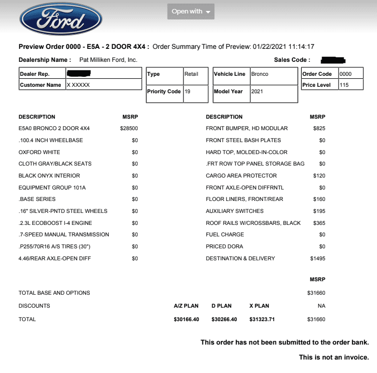 Ford Bronco Post Your Deal 0C9D7011-8246-49C2-B970-185C8AF8F871