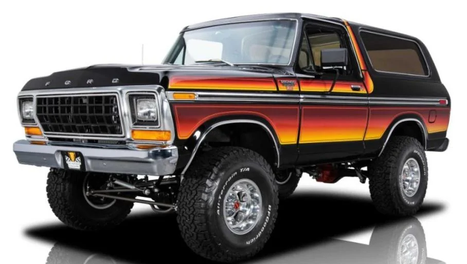 Ford Bronco Visco Stripe Kits - Bronco Graphics Previews Free Wheelin' Original