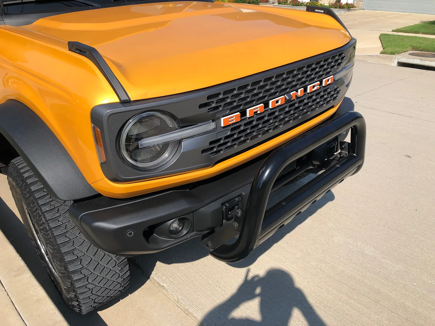 Ford Bronco BULL BAR - Barricade 3" IMG_1047