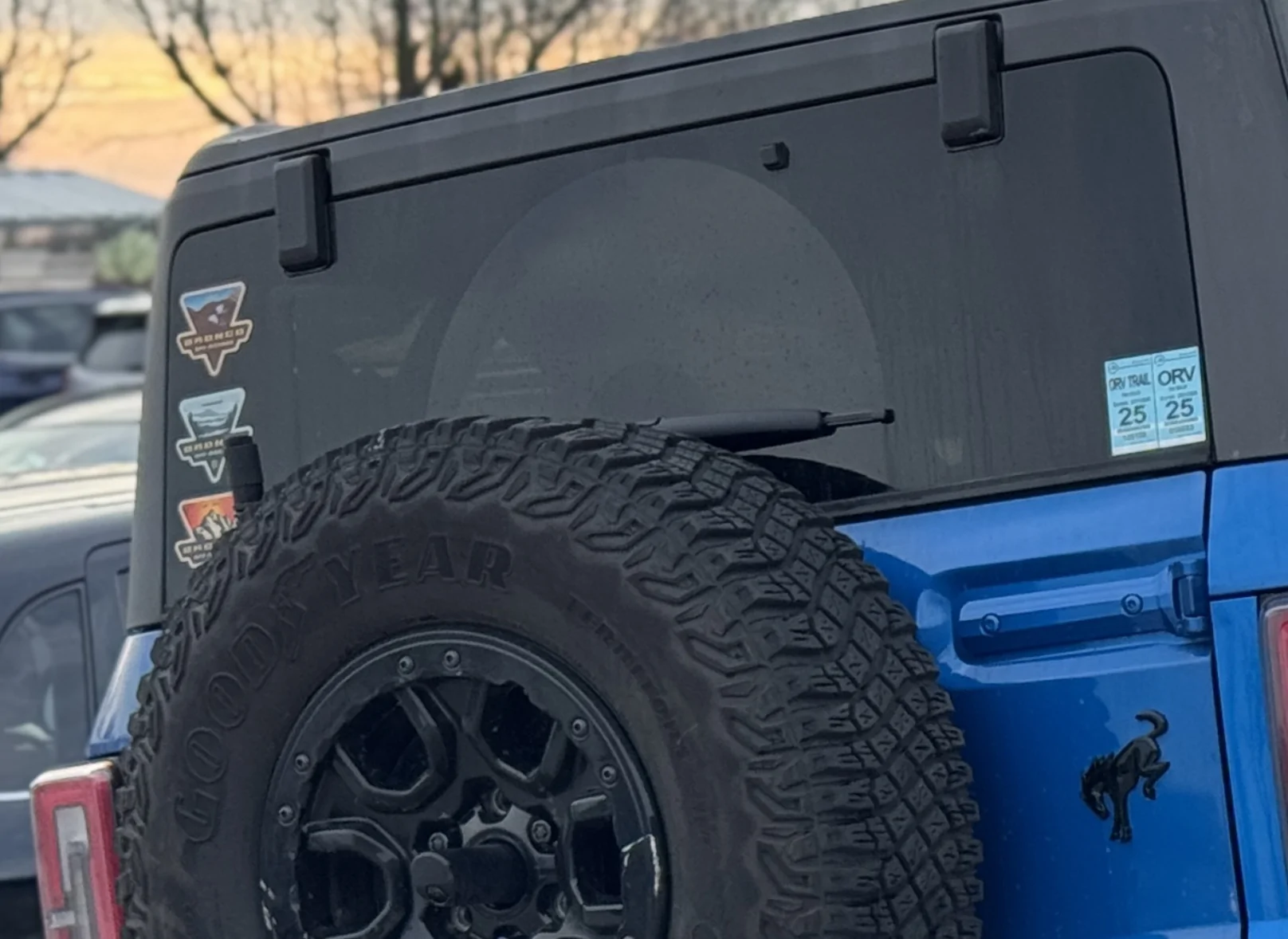 Ford Bronco Found - Anybody have any 4” extra off rodeo stickers for Moab, Tennessee and the generic one? 1786900212323-hk