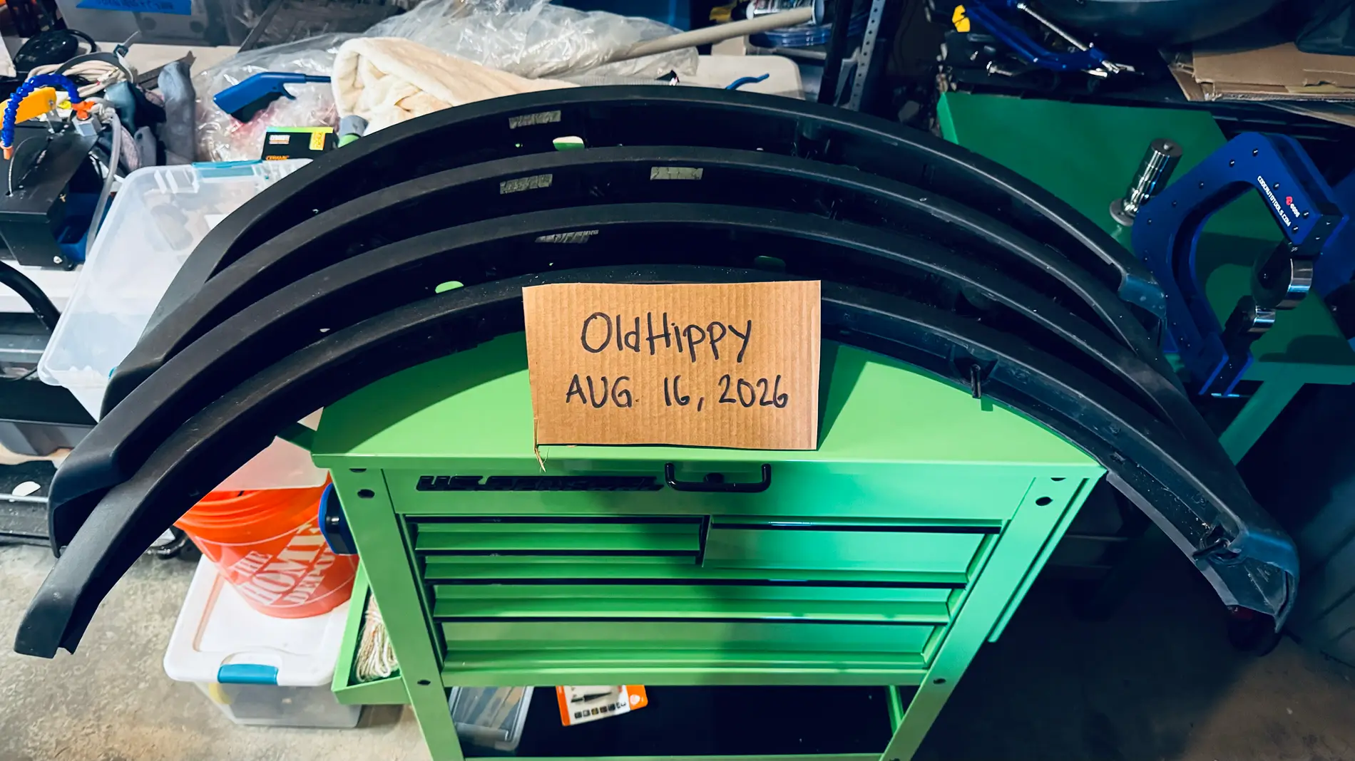 Ford Bronco Non-Sasquatch fender flares- hardly used set of 4 - $100 tempImagecZeIpr