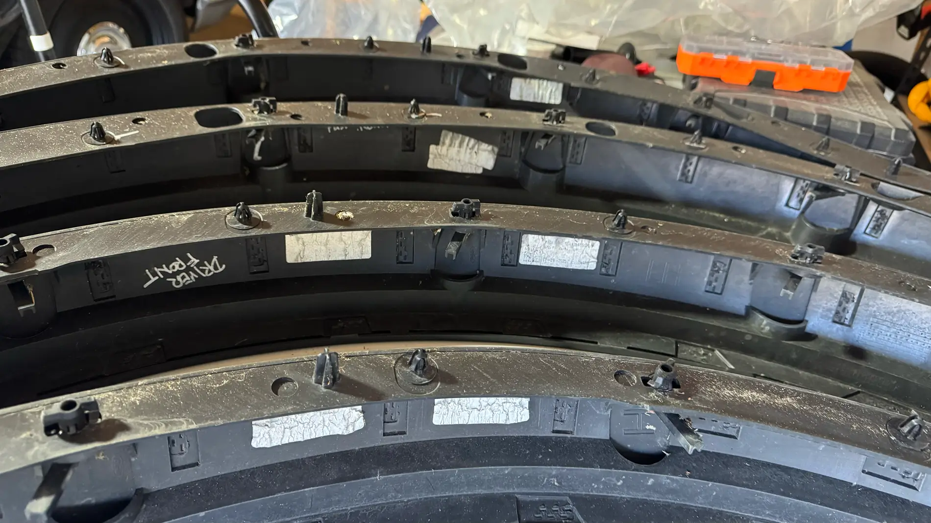 Ford Bronco Non-Sasquatch fender flares- hardly used set of 4 - $100 tempImage34l4bi