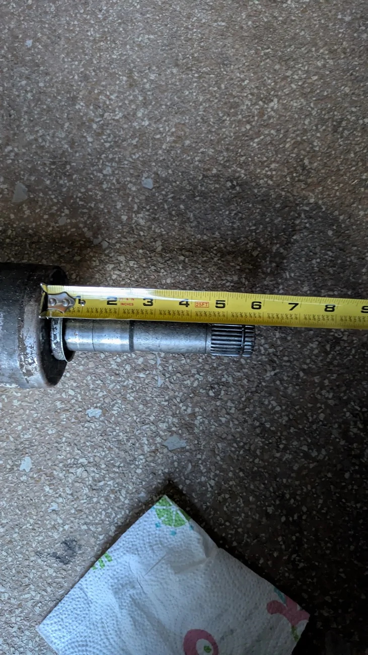 Ford Bronco M210 did I get the right CV Axle, Rebuilder Bronco PXL_20260818_022732661