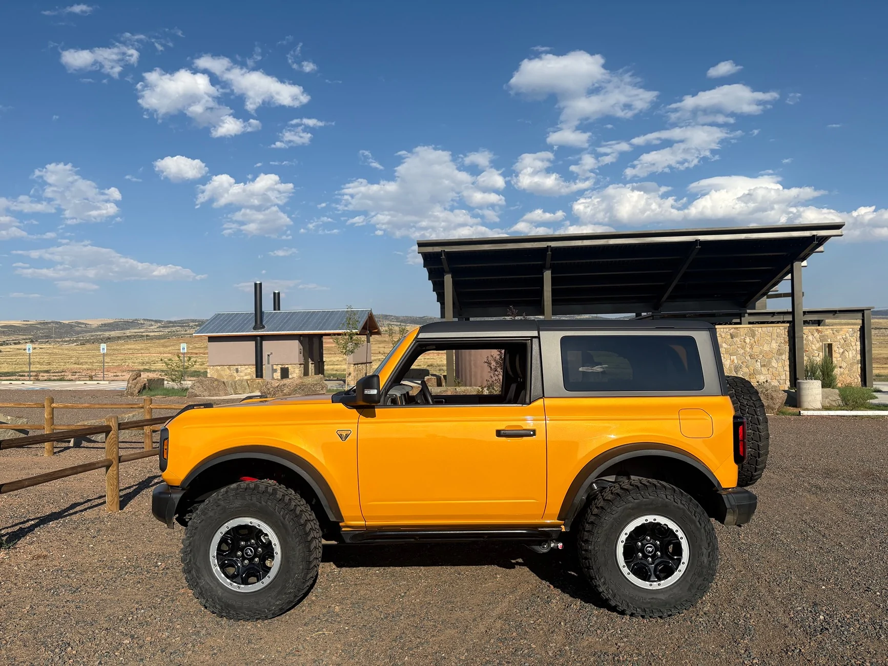 Ford Bronco Bilstein 6112 suspension review / experience on Badlands Sasquatch Bronco IMG_4959