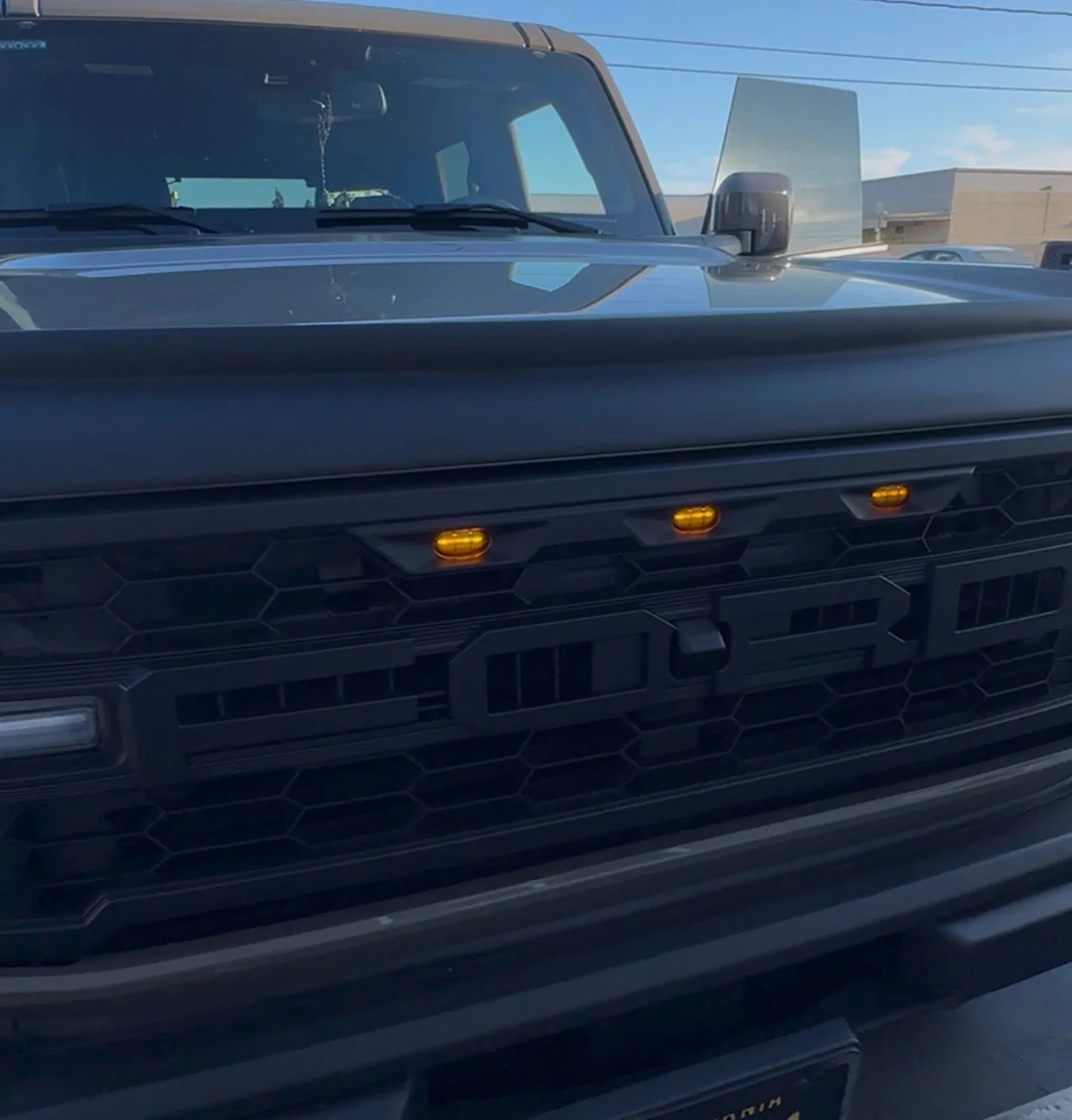 Ford Bronco Raptor style grille IMG_8296