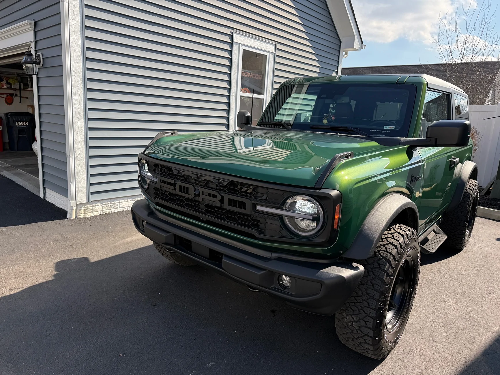 Ford Bronco Raptor style grille IMG_0330