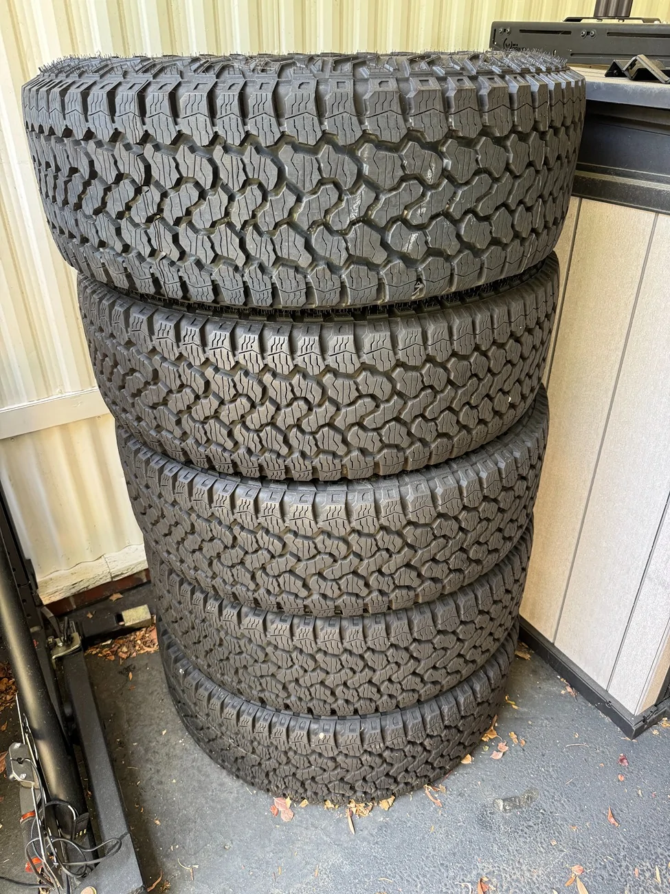 Ford Bronco Reduced - $400 for (5) Goodyear Wrangler Territory RT 315/70R17 (Load C) Tires - 5,000 miles IMG_8805