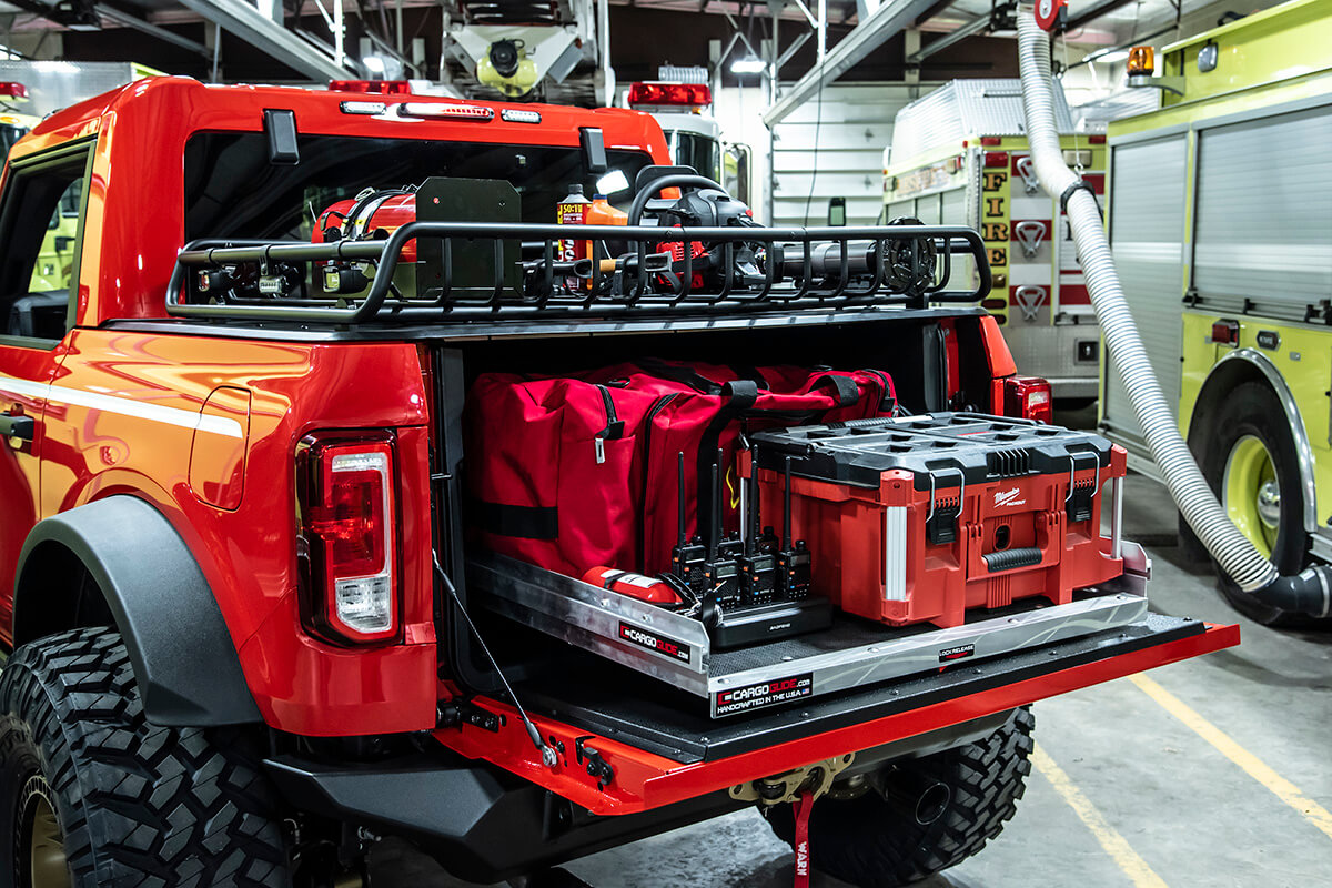 Ford Bronco Bronco Pickup Truck coming in future. Hybrid Bronco arrives 2027 FireCommand-03