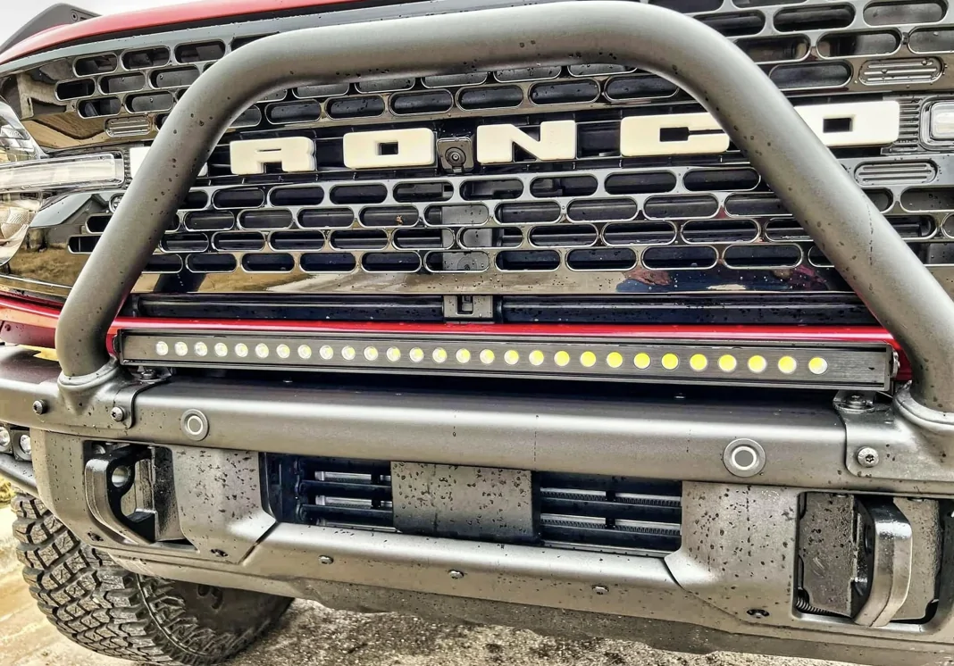 Ford Bronco Keep It Simple: 30" Light Bar for the Bronco Modular Bumper 2021+ Ford Bronco Modular Bumper 30in Light Bar 2