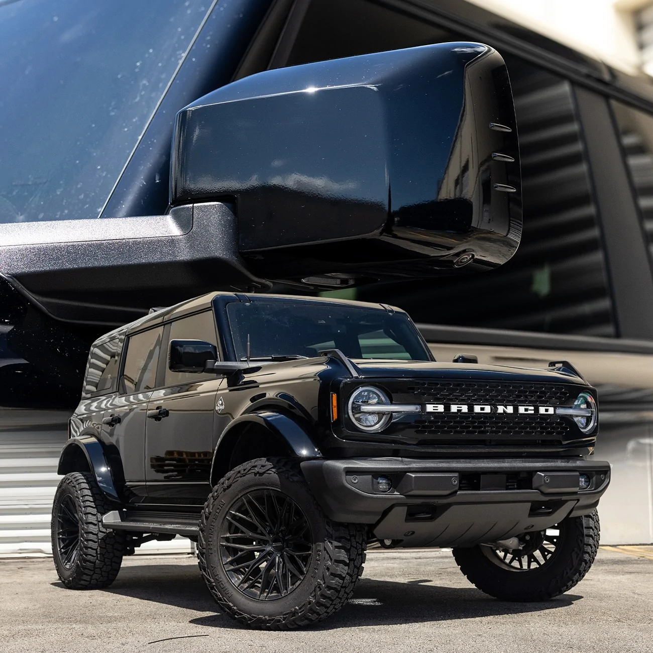 Ford Bronco Painted Mirror Caps for 2026 Bronco NOW AVAILABLE! mirro cap sq
