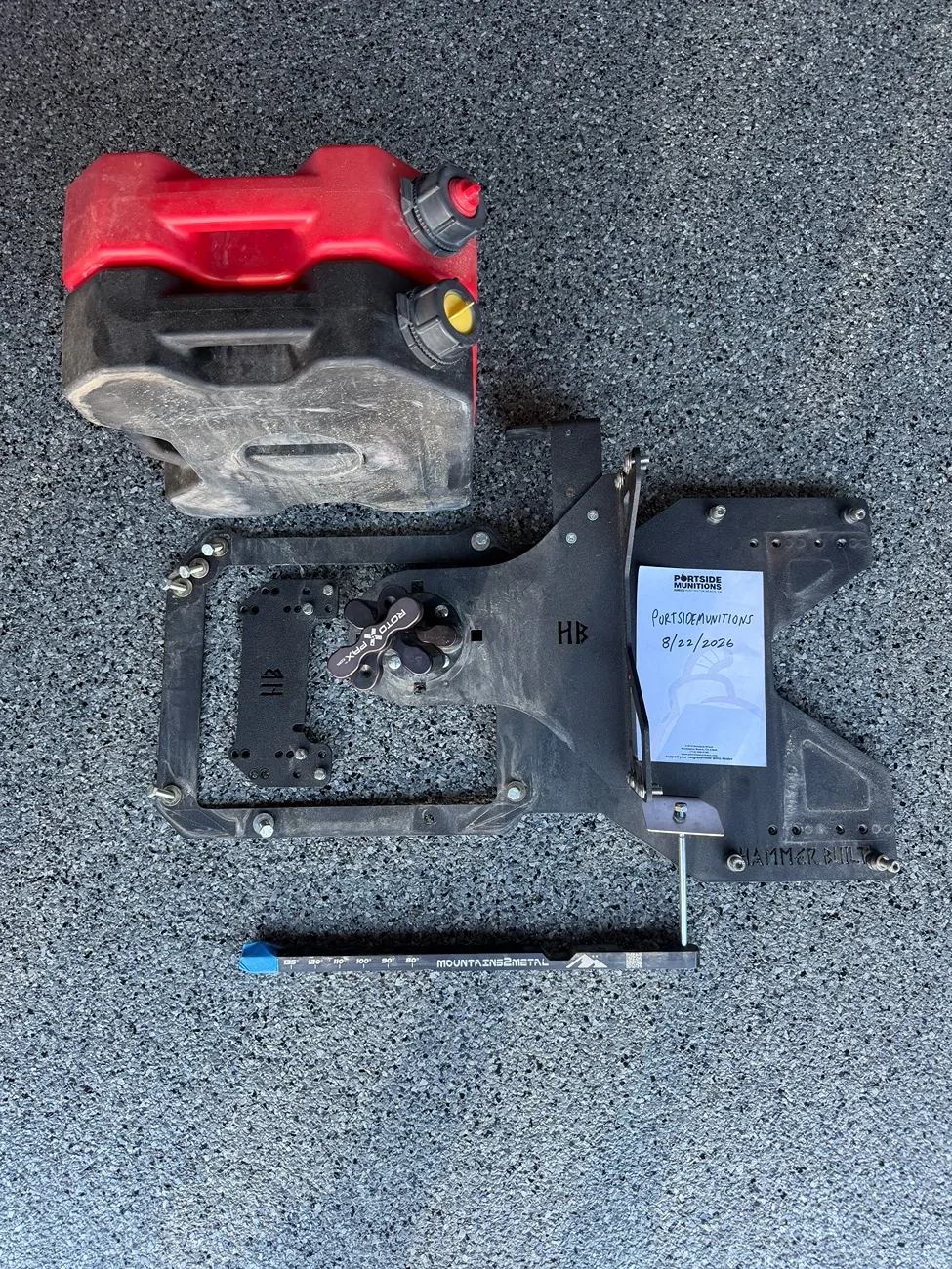 Ford Bronco HAMMER BUILT REINFORCEMENT + M2M TAILGATE LIMITER + ROTOPAX IMG_2255