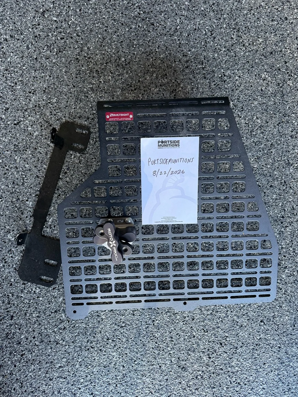 Ford Bronco $150 Built Right MOLLE Compatible Cargo Panel System 2-Door Driver Side IMG_2256