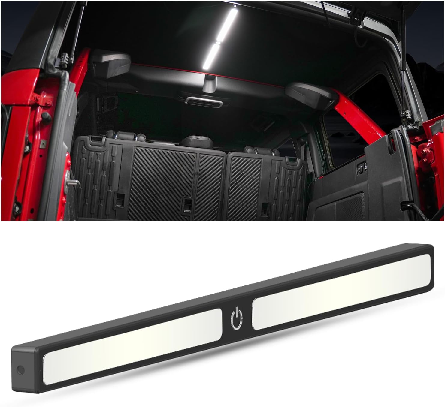 Ford Bronco Aftermarket Footwell LEDs that work with Dome Light Control zyWrlPc