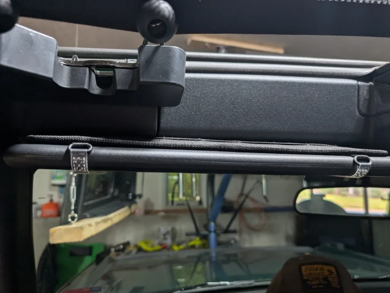 Ford Bronco Trying Out Some Cargo Options - Console Organizer, Visor Organizer, Trunk Organizer, Cargo Net Imagepipe_169