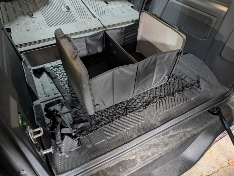 Ford Bronco Trying Out Some Cargo Options - Console Organizer, Visor Organizer, Trunk Organizer, Cargo Net Imagepipe_167