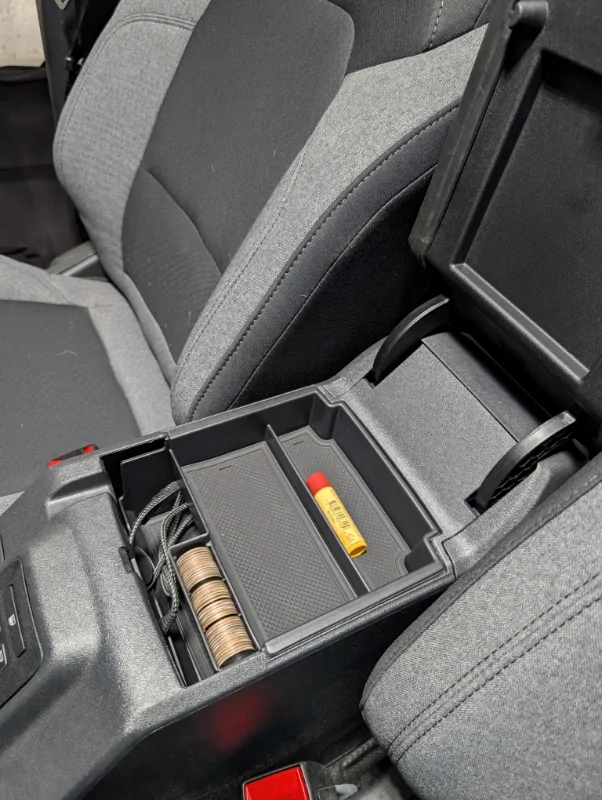 Ford Bronco Trying Out Some Cargo Options - Console Organizer, Visor Organizer, Trunk Organizer, Cargo Net Imagepipe_172